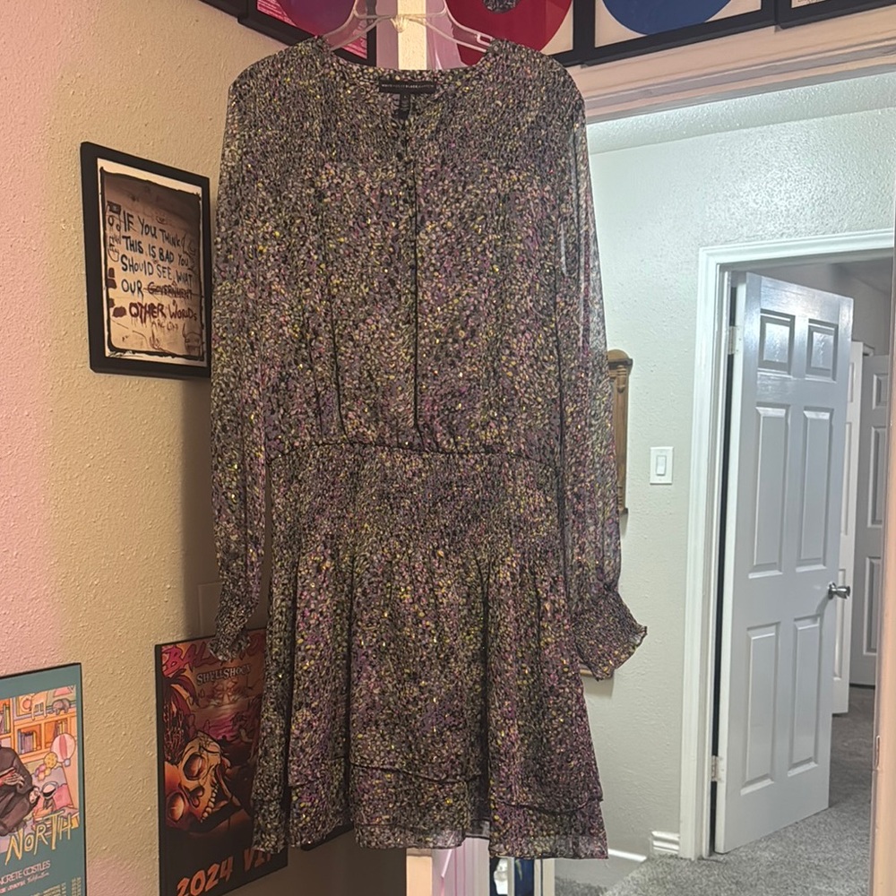 Floral Long Sleeve Dress